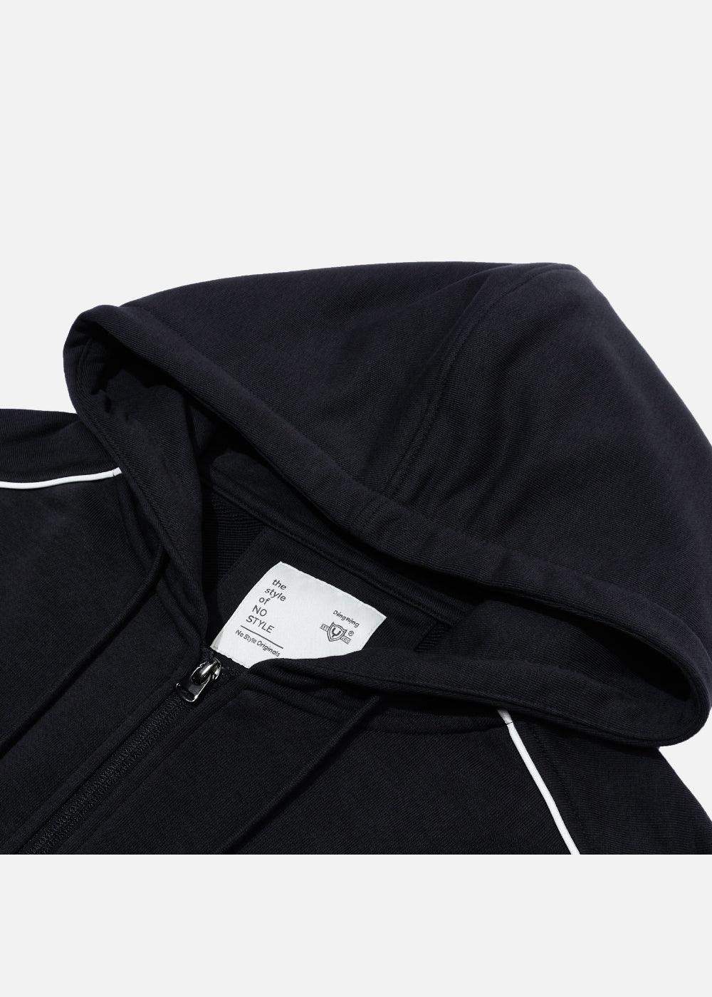 Áo Khoác Thun Chống Nắng Dây Kéo No Style M51 Xám Đậm - YaMe.vn