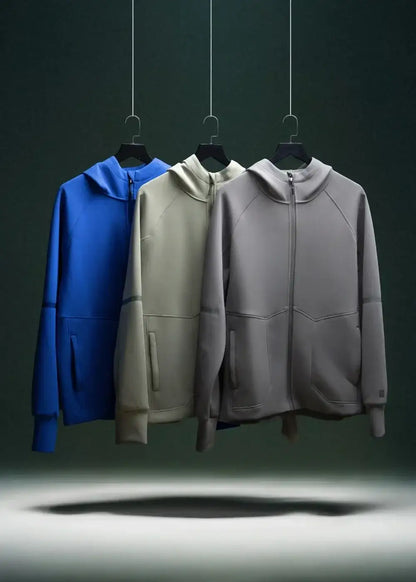Áo Khoác Thun Nam Chống Nắng Vải Pique No Style M55 Xanh Lá Đậm - YaMe.vn