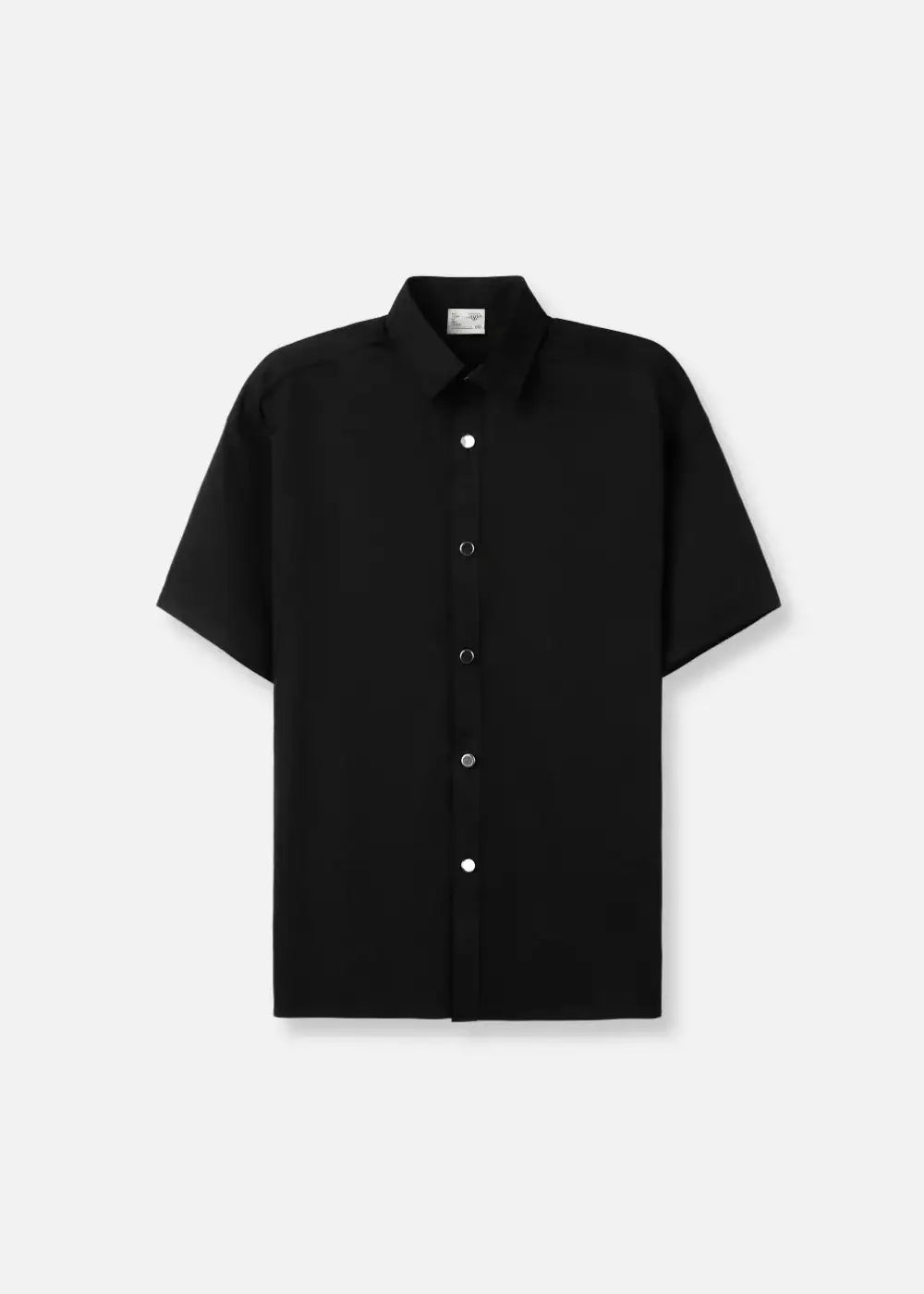 Áo Sơ Mi Tay Ngắn No Style M71 Đen - YaMe.vn