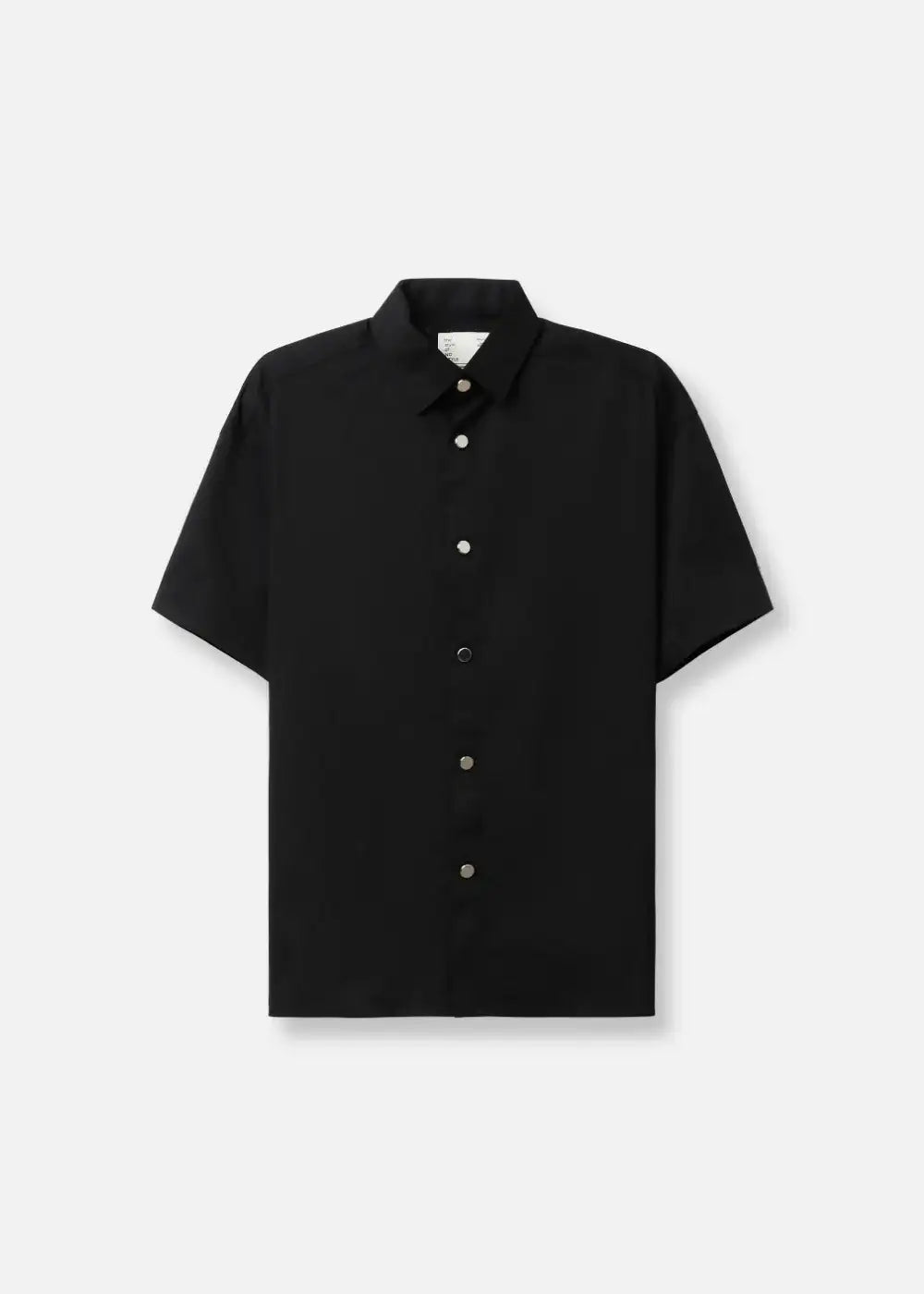 Áo Sơ Mi Tay Ngắn No Style M70 Đen - YaMe.vn