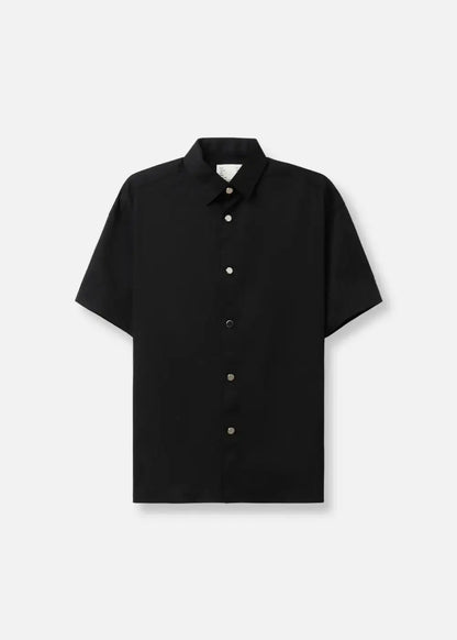 Áo Sơ Mi Tay Ngắn No Style M70 Đen - YaMe.vn