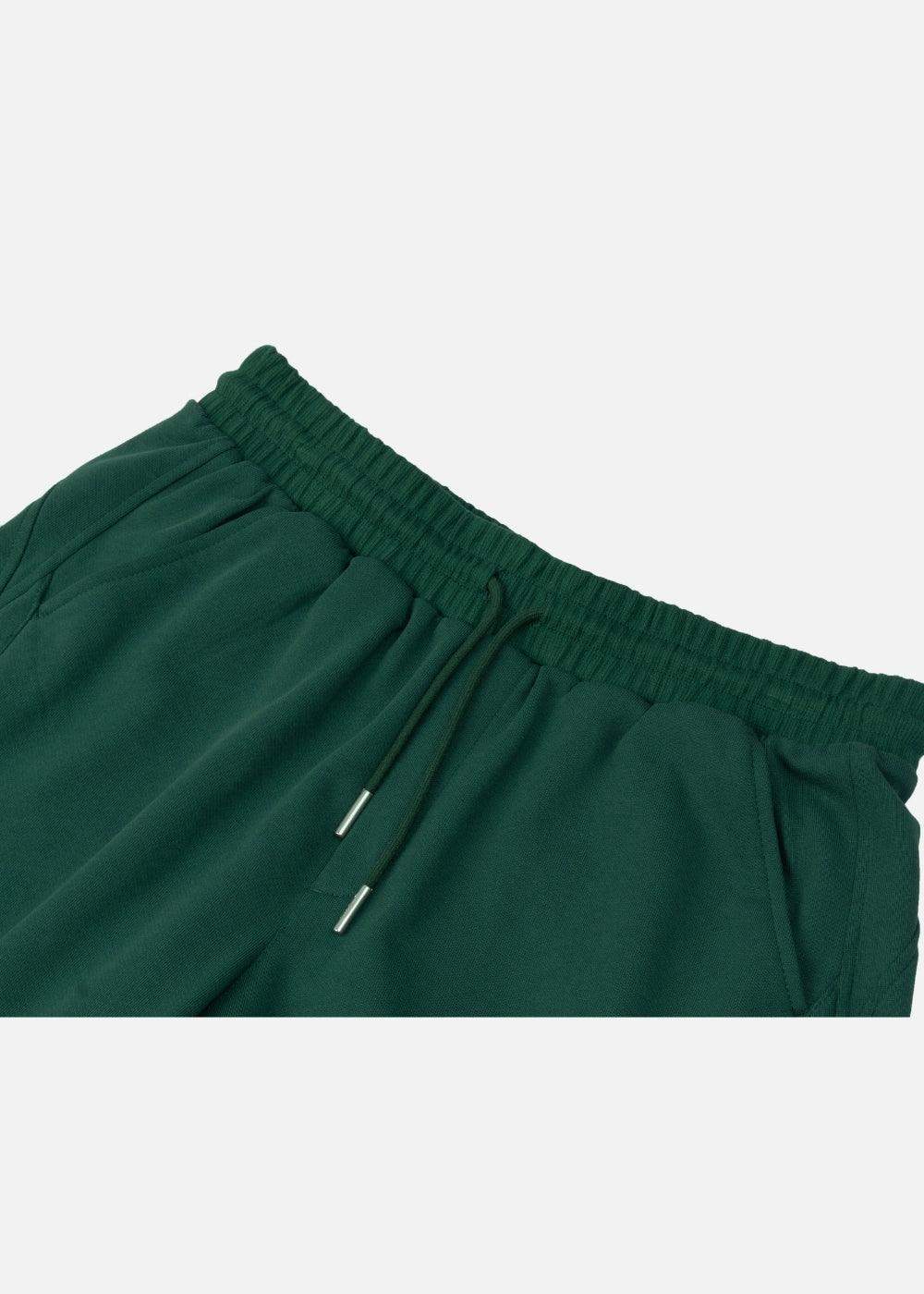 Quần Short Thun Mềm Mại 7 Inch No Style M89 Xanh Lá Đậm - YaMe.vn