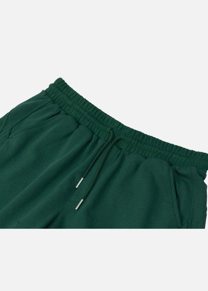 Quần Short Thun Mềm Mại 7 Inch No Style M89 Xanh Lá Đậm - YaMe.vn