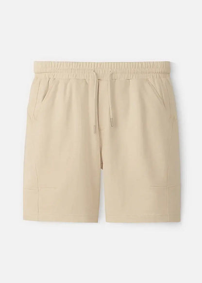 Quần Short Thun Mềm Mại 7 Inch No Style M89 Be - YaMe.vn