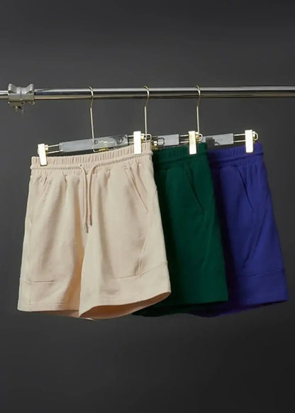 Quần Short Thun Mềm Mại 7 Inch No Style M89 Be - YaMe.vn