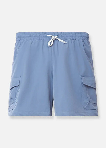 Quần Short Dù Co Giãn 7 Inch No Style M86 Xanh Dương - YaMe.vn