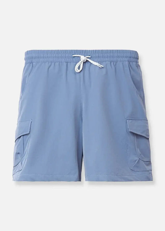 Quần Short Dù Co Giãn 7 Inch No Style M86 Xanh Dương - YaMe.vn