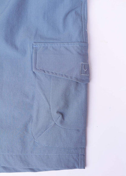Quần Short Dù Co Giãn 7 Inch No Style M86 Xanh Dương - YaMe.vn