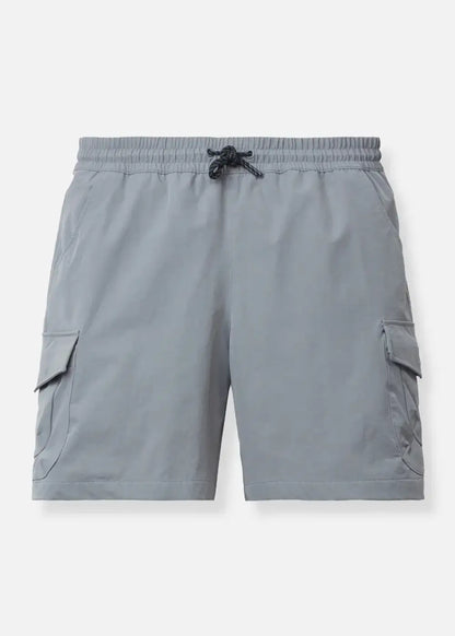 Quần Short Dù Co Giãn 7 Inch No Style M86 Xám - YaMe.vn