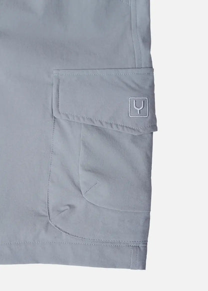Quần Short Dù Co Giãn 7 Inch No Style M86 Xám - YaMe.vn