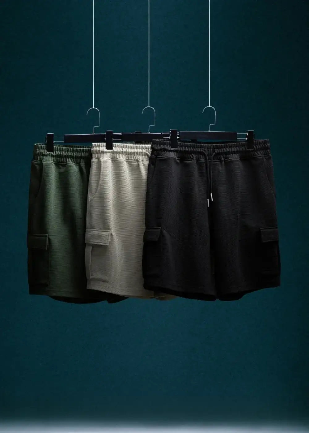 Quần Short Thun Ribbing 7 Inch No Style M85 Xám Nhạt - YaMe.vn