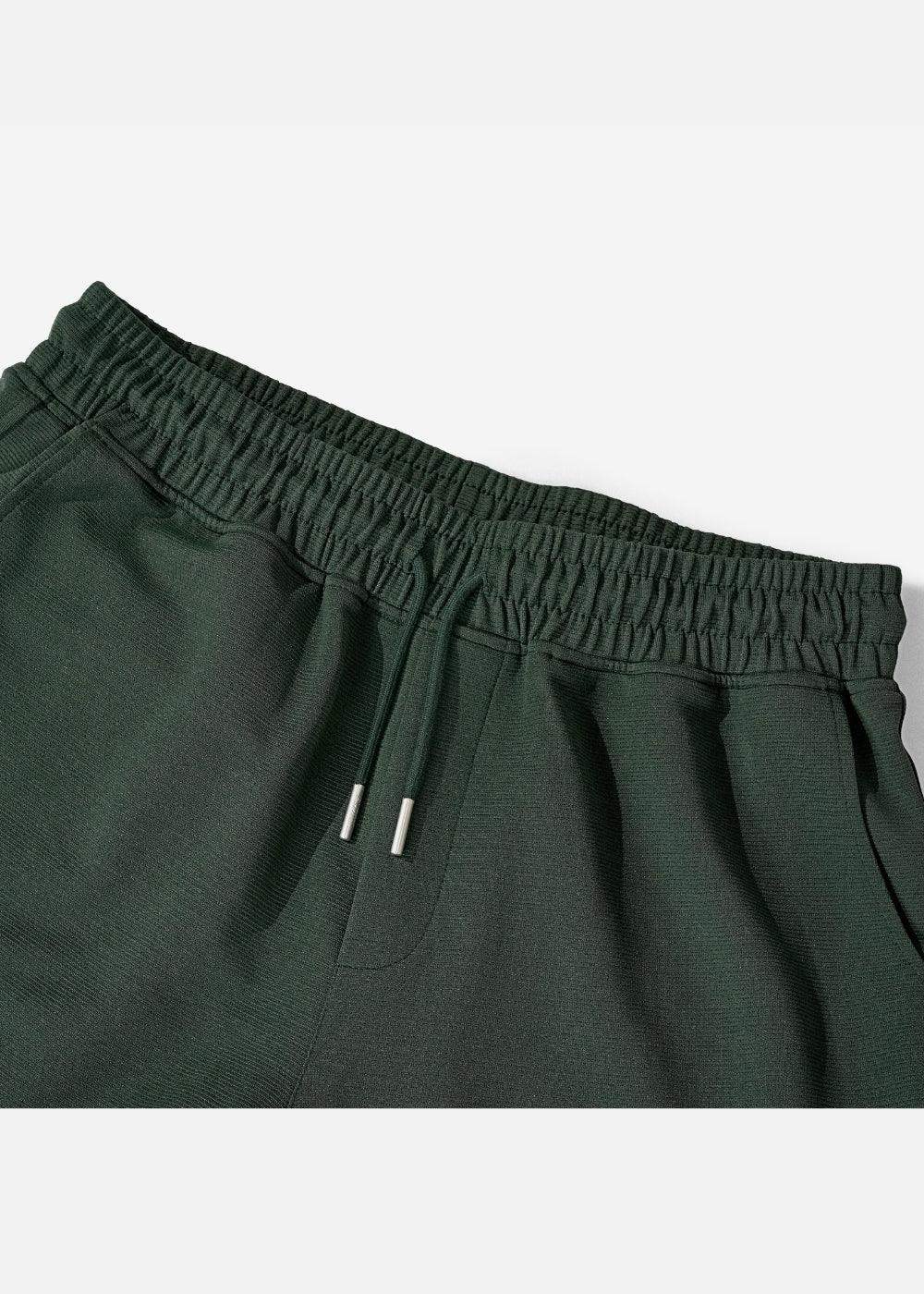 Quần Short Thun Ribbing 7 Inch No Style M85 Xanh Lá Đậm - YaMe.vn