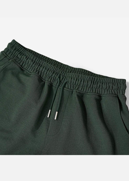 Quần Short Thun Ribbing 7 Inch No Style M85 Xanh Lá Đậm - YaMe.vn