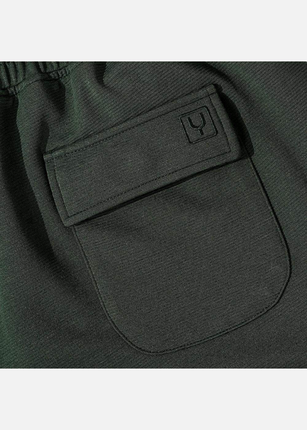 Quần Short Thun Ribbing 7 Inch No Style M85 Xanh Lá Đậm - YaMe.vn