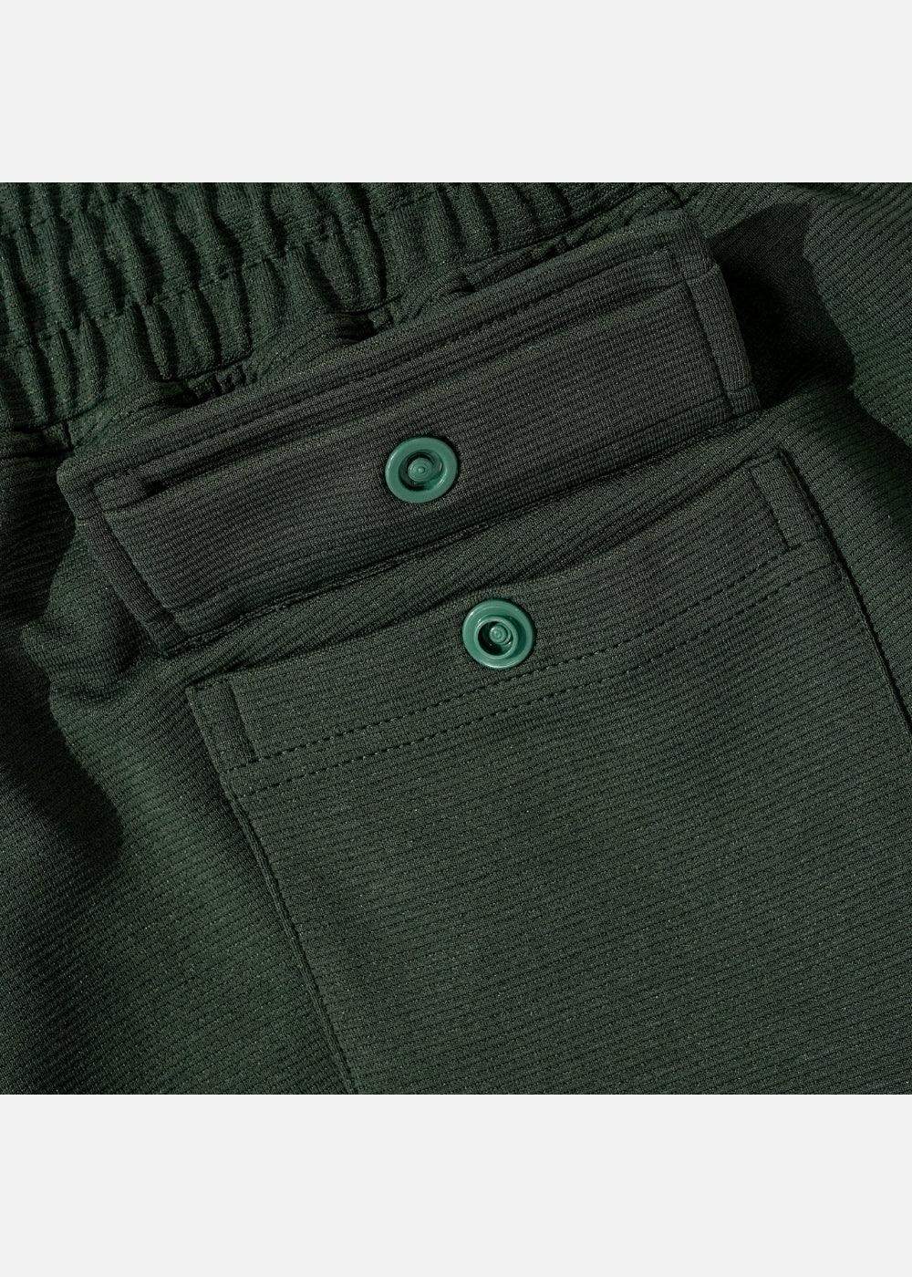Quần Short Thun Ribbing 7 Inch No Style M85 Xanh Lá Đậm - YaMe.vn