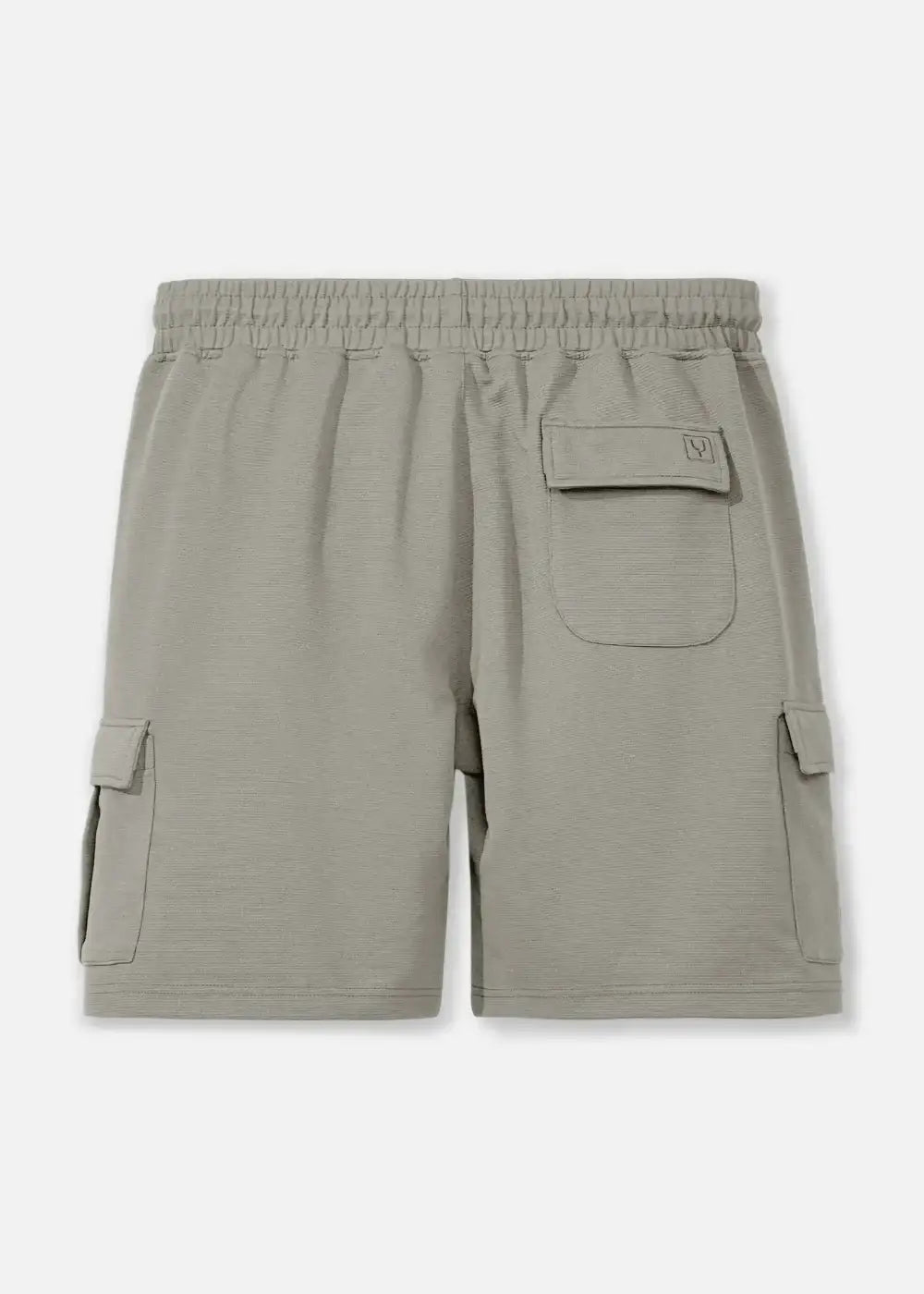Quần Short Thun Ribbing 7 Inch No Style M85 Xám Nhạt - YaMe.vn