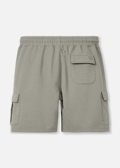 Quần Short Thun Ribbing 7 Inch No Style M85 Xám Nhạt - YaMe.vn