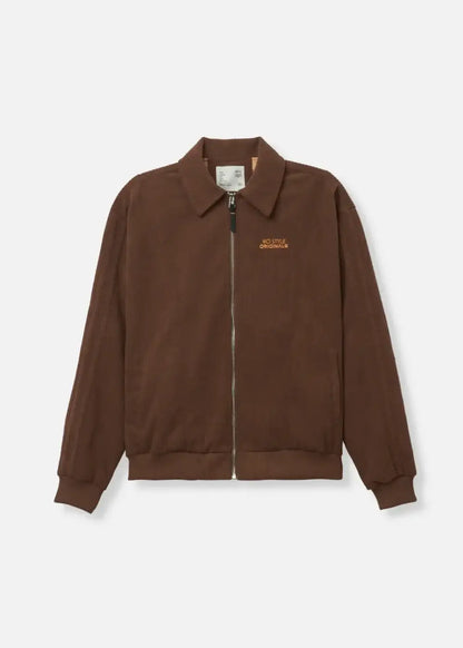 Áo Khoác Harrington Nhung Corduroy No Style M66 Nâu Đậm - YaMe.vn