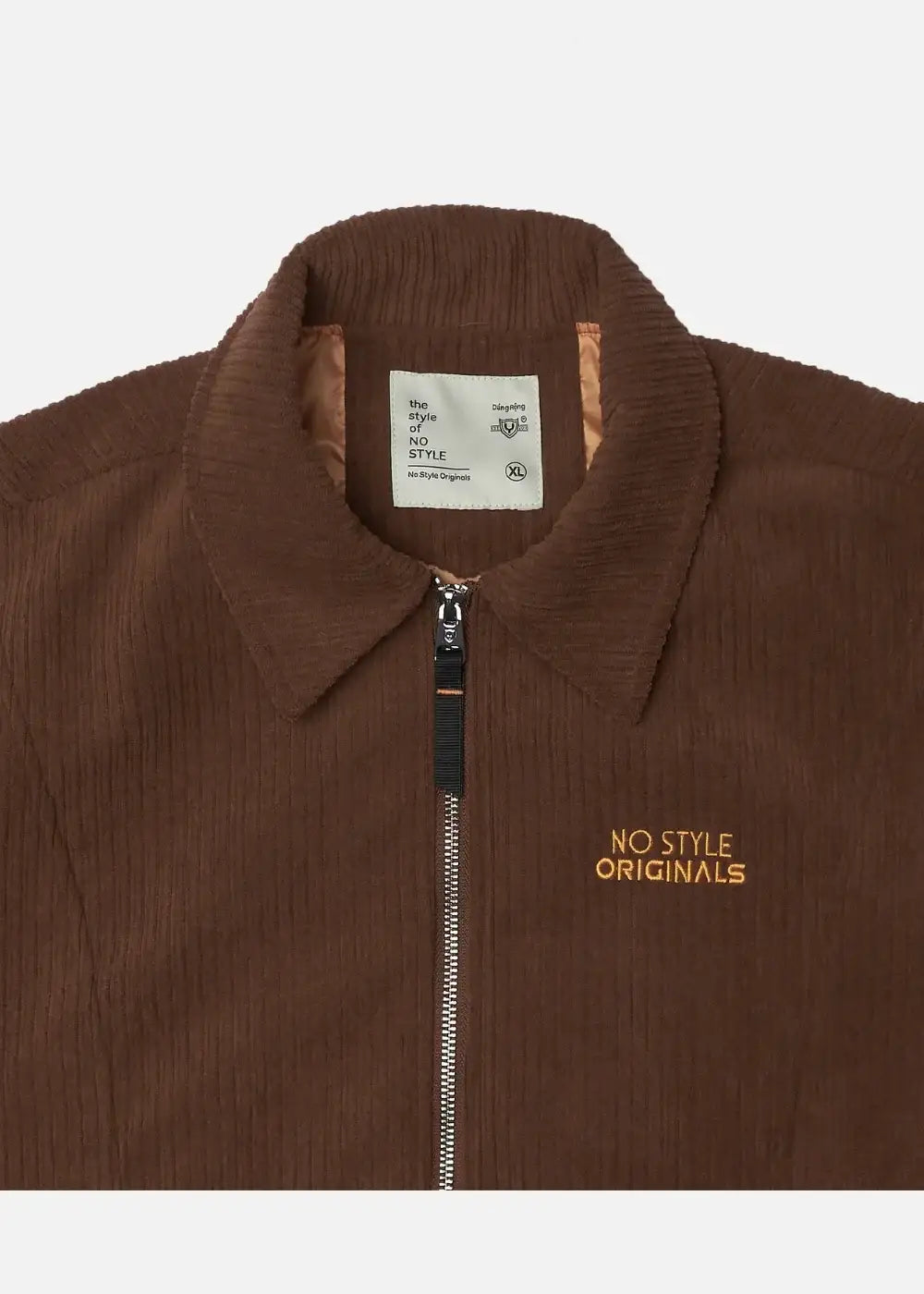 Áo Khoác Harrington Nhung Corduroy No Style M66 Nâu Đậm - YaMe.vn