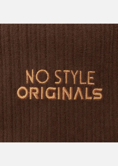 Áo Khoác Harrington Nhung Corduroy No Style M66 Nâu Đậm - YaMe.vn