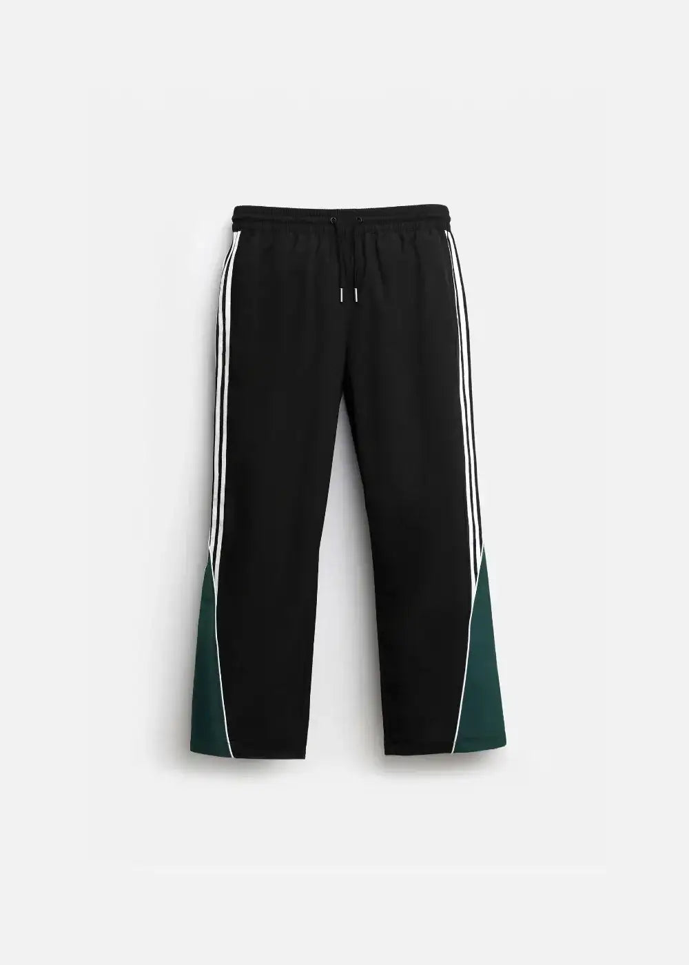 Quần Dù Ống Rộng Phối Màu No Style M99 Đen Xanh Lá - YaMe.vn