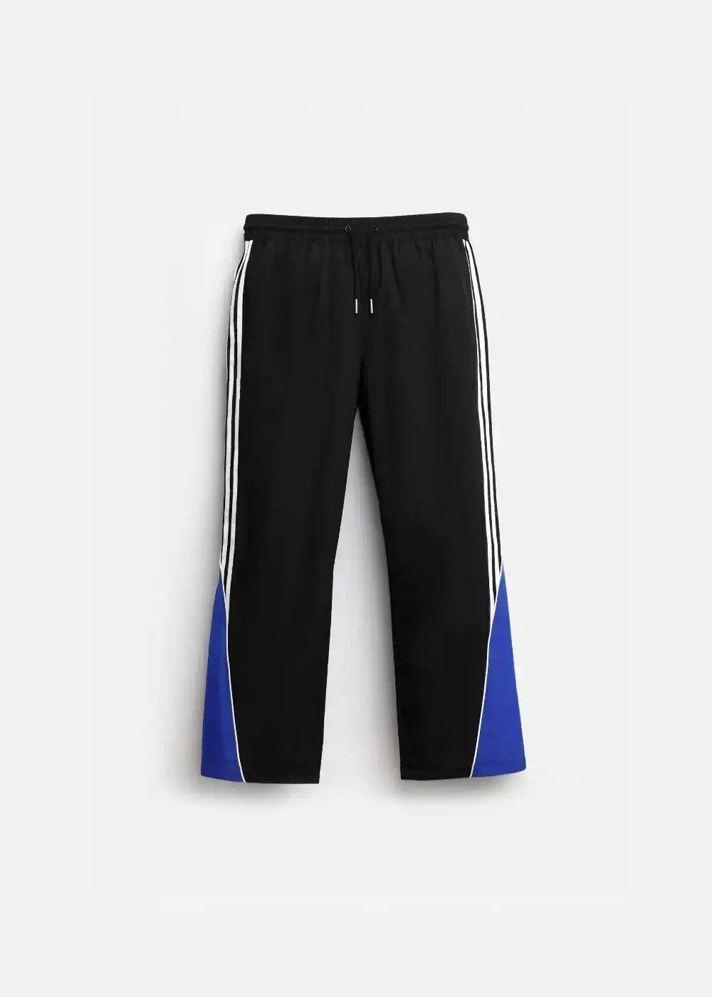 Quần Dù Ống Rộng Phối Màu No Style M99 Đen Xanh Dương - YaMe.vn