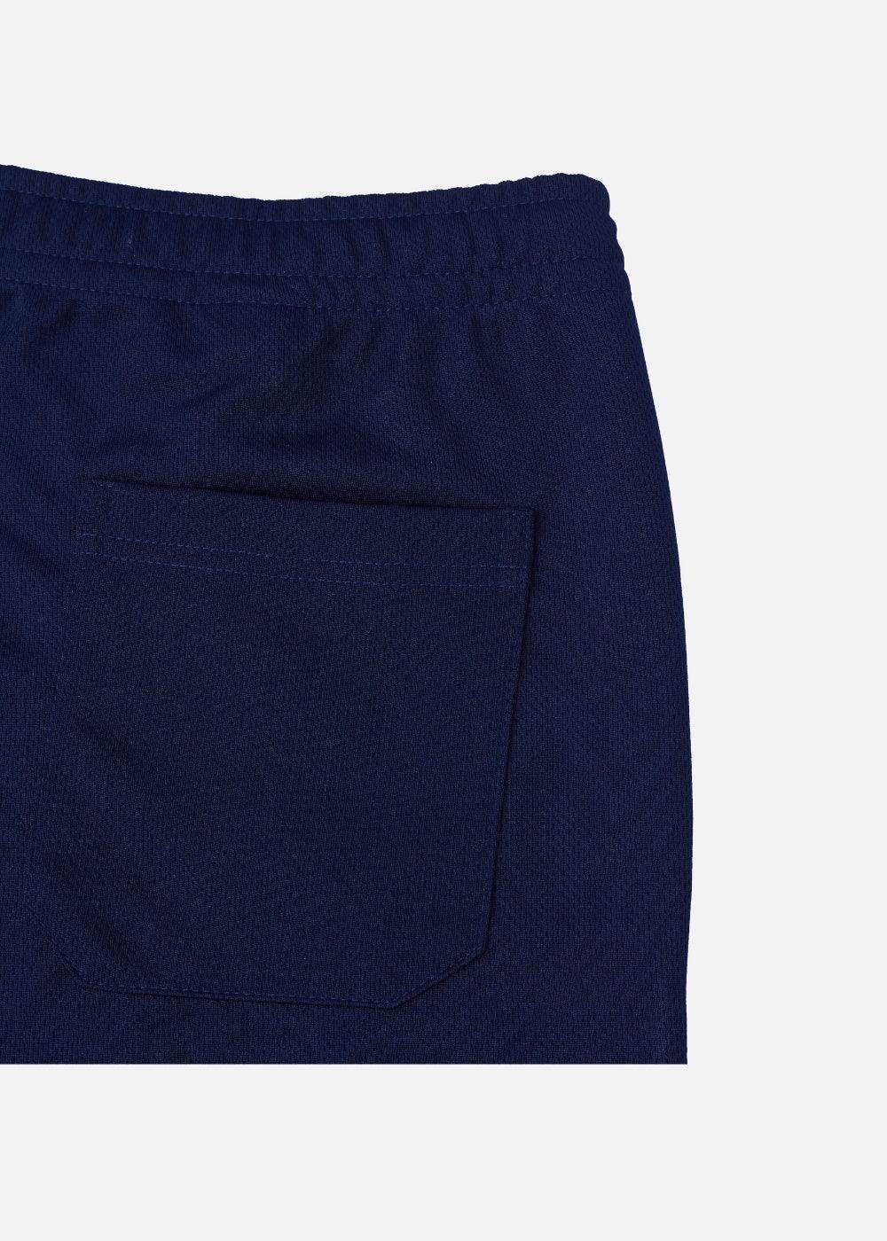 Quần Jogger Thun Vải Bird Eye Mesh Non Branded 07 Xanh Dương Đậm - YaMe.vn