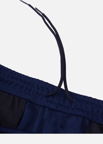 Quần Jogger Thun Vải Bird Eye Mesh Non Branded 07 Xanh Dương Đậm - YaMe.vn