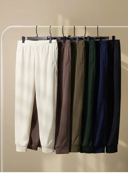Quần Jogger Thun Vải Bird Eye Mesh Non Branded 07 Nâu Đậm - YaMe.vn