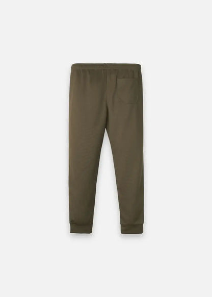 Quần Jogger Thun Vải Bird Eye Mesh Non Branded 07 Nâu Đậm - YaMe.vn