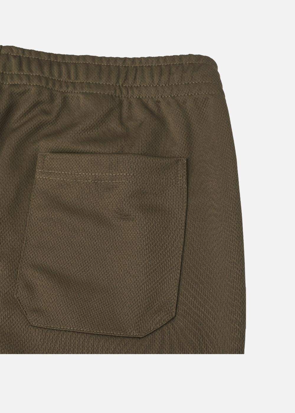 Quần Jogger Thun Vải Bird Eye Mesh Non Branded 07 Nâu Đậm - YaMe.vn