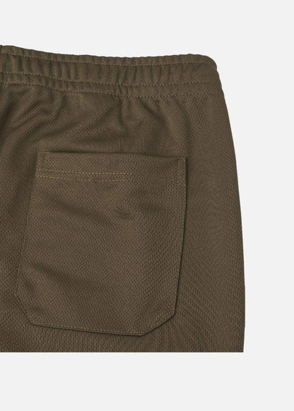 Quần Jogger Thun Vải Bird Eye Mesh Non Branded 07 Nâu Đậm - YaMe.vn