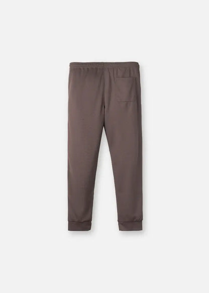 Quần Jogger Thun Vải Bird Eye Mesh Non Branded 07 Nâu - YaMe.vn