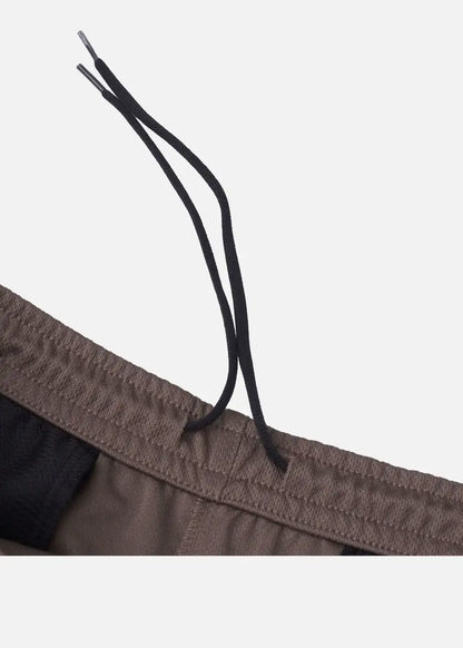 Quần Jogger Thun Vải Bird Eye Mesh Non Branded 07 Nâu - YaMe.vn