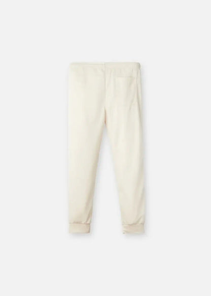 Quần Jogger Thun Vải Bird Eye Mesh Non Branded 07 Be - YaMe.vn
