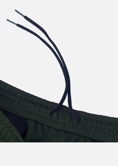 Quần Jogger Thun Vải Bird Eye Mesh Non Branded 07 Xanh Lá Đậm - YaMe.vn