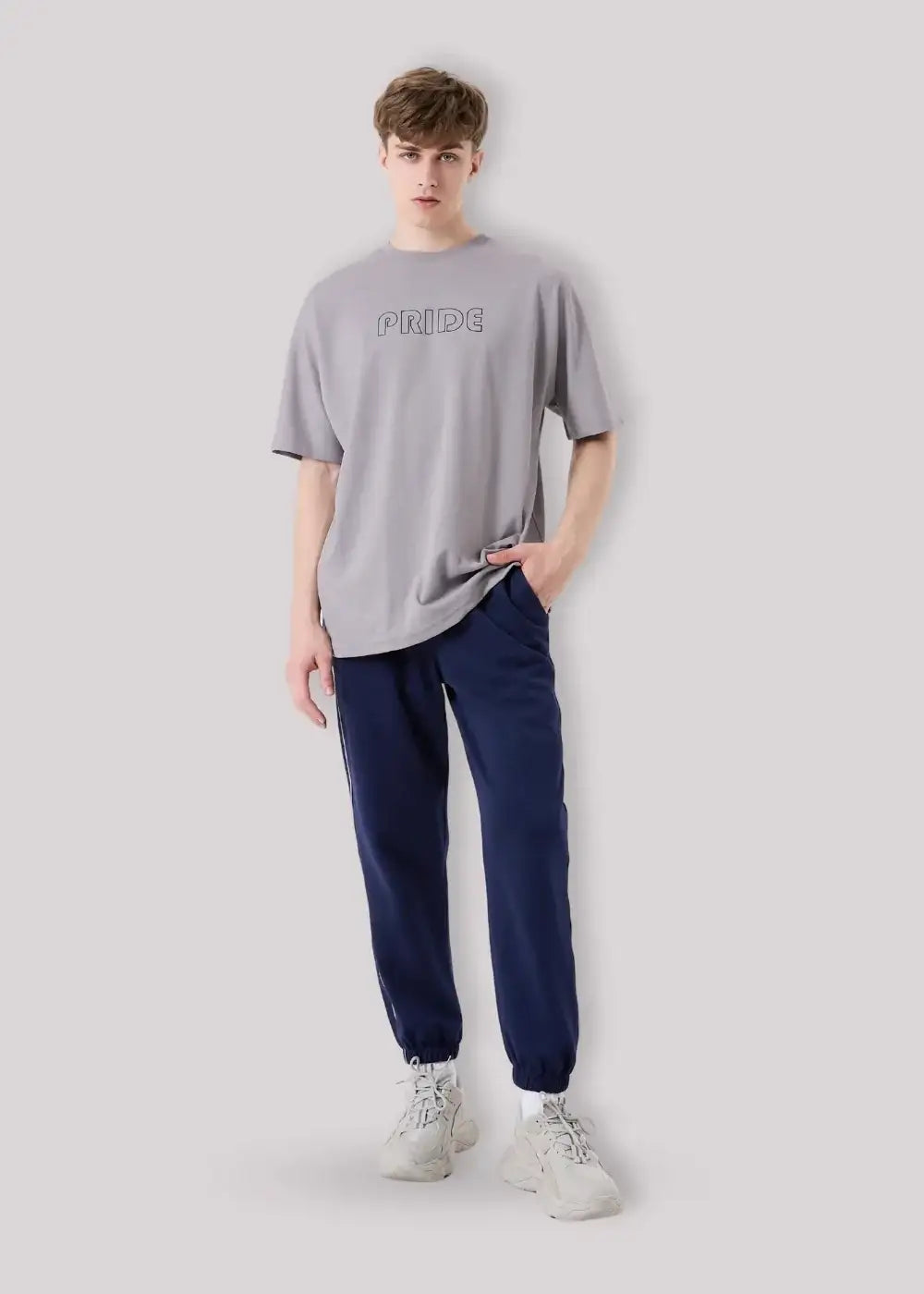 Quần Jogger Cotton Co Giãn No Style M121Xanh Dương Đậm - YaMe.vn