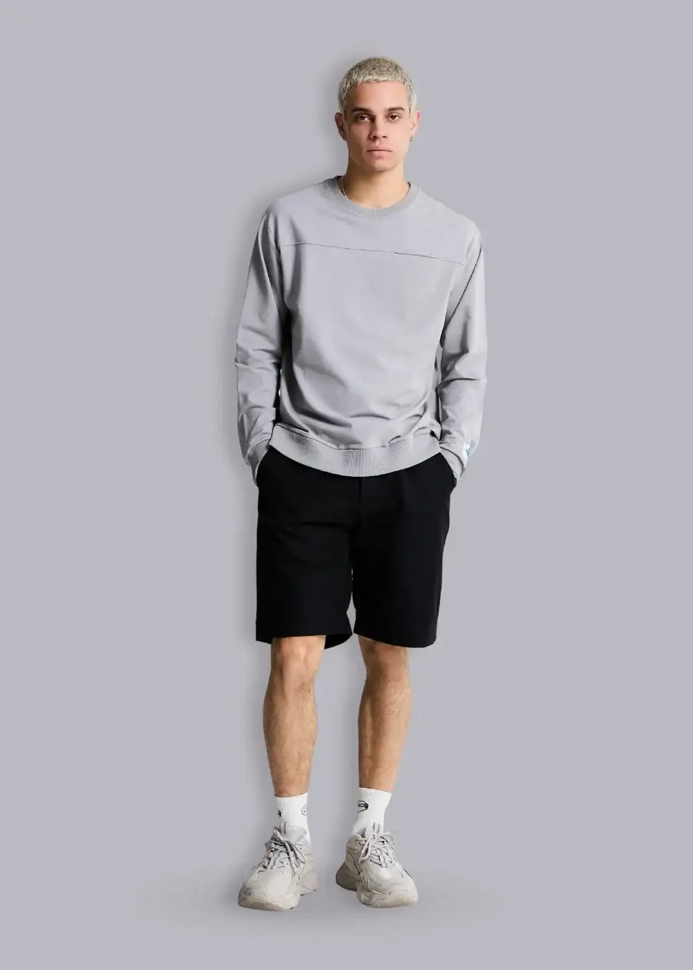 Quần Short Kaki 7 Inch Kháng Khuẩn No Style M93 Đen - YaMe.vn