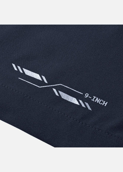 Quần Short Dù Thể Thao Beginner 9 Inch Thoáng Khí Beginner 14 Xanh Dương Đậm - YaMe.vn
