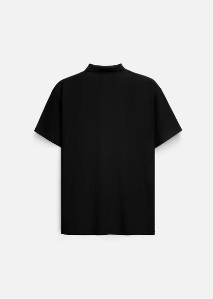 Áo Polo Vải Coffee Thoáng Mát Khử Mùi Non-Iron 06 Đen - YaMe.vn