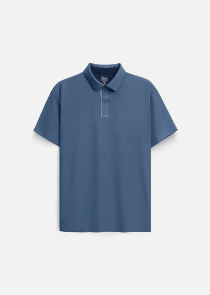 Áo Polo Vải Coffee Thoáng Mát Khử Mùi Non-Iron 06 Xanh Dương - YaMe.vn