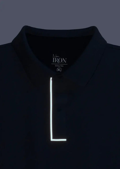 Áo Polo Vải Coffee Thoáng Mát Khử Mùi Non-Iron 06 Xanh Dương - YaMe.vn