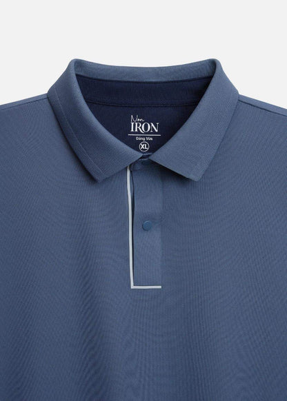 Áo Polo Vải Coffee Thoáng Mát Khử Mùi Non-Iron 06 Xanh Dương - YaMe.vn