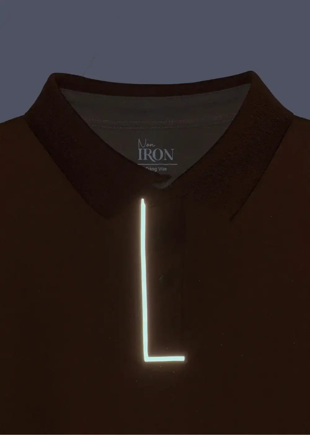 Áo Polo Vải Coffee Thoáng Mát Khử Mùi Non-Iron 06 Nâu Đậm - YaMe.vn