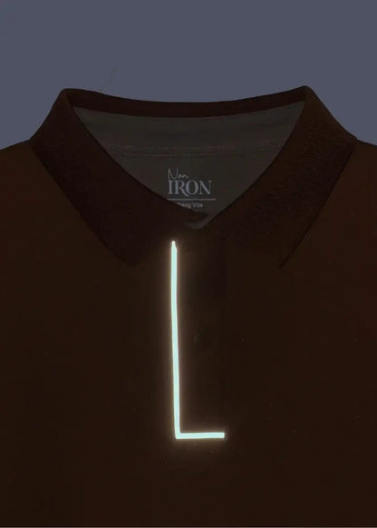 Áo Polo Vải Coffee Thoáng Mát Khử Mùi Non-Iron 06 Nâu Đậm - YaMe.vn