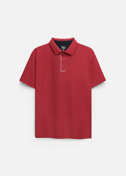 Áo Polo Vải Coffee Thoáng Mát Khử Mùi Non-Iron 06 Cam Đậm - YaMe.vn