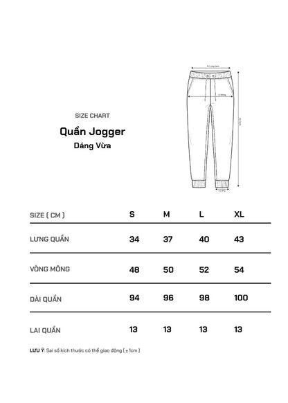 Quần Jogger Thun Sorona Mềm Mại Non Branded 41 Xanh Dương Đậm - YaMe.vn