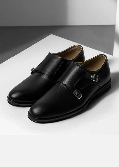 Giày Tây Loafer Real Leather 06 Đen - YaMe.vn