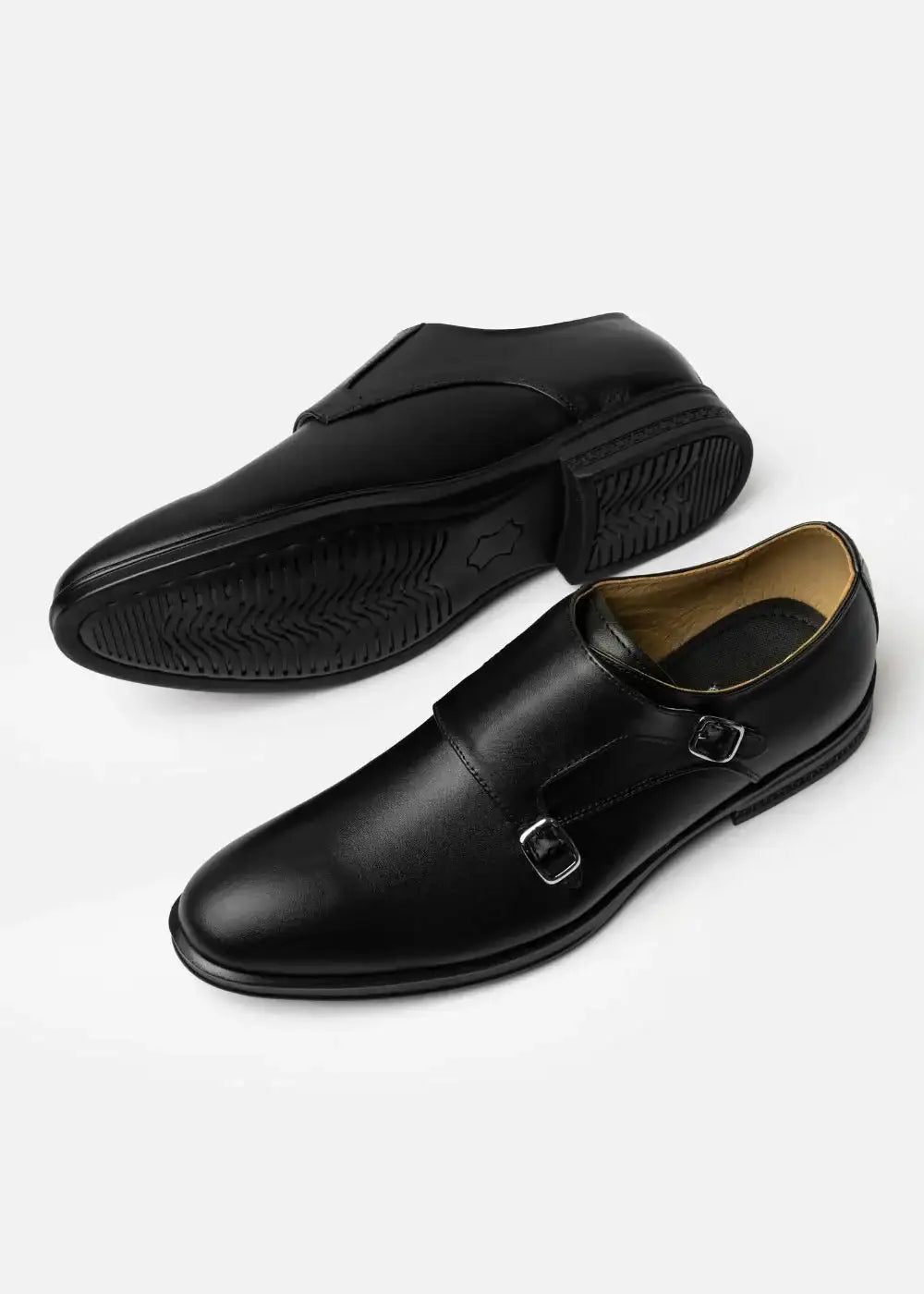 Giày Tây Loafer Real Leather 06 Đen - YaMe.vn