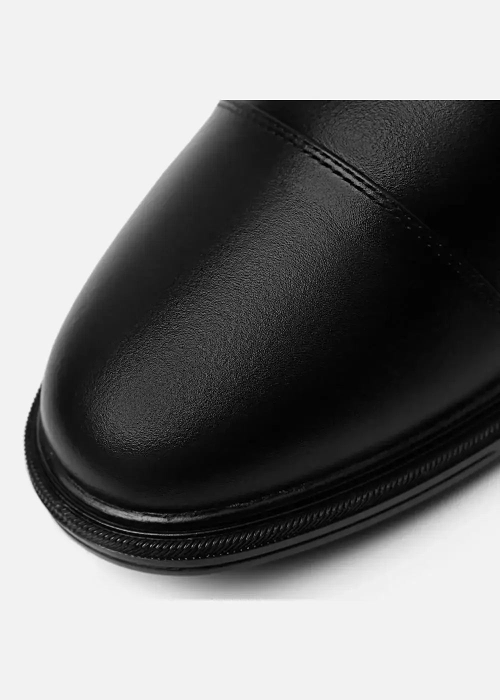 Giày Tây Oxford Real Leather 07 Đen - YaMe.vn